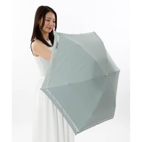 折りたたみ傘 「 Beaurance （ビューランス）」トーションレース晴雨兼用パラソル（折り畳み・...