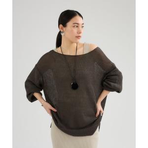 ニット セーター Chaos(カオス)/ ノーマンリネンプルオーバー レディース メンズ