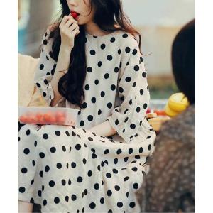 Estella.K ワンピース Charlotte Stripe Dress ストライプシャーリング