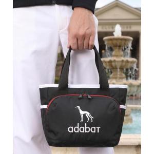 トートバッグ 「ADABAT NAVY」ユニセックス 保冷ポケット付きカートバッグ メンズ