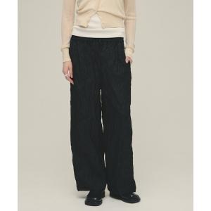ワイドパンツ パンツ 「eL」Floral Cut Jacquard Pants/659506 レディース