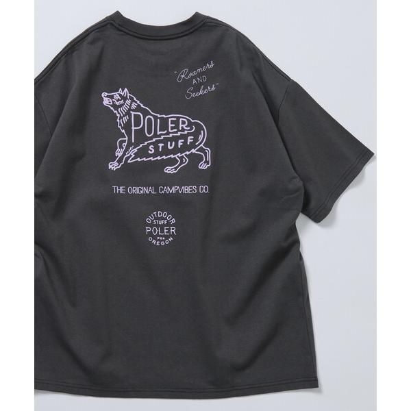 tシャツ 限定展開 POLeR×FREAK'S STORE/ポーラー  別注 ビッグシルエット ウル...
