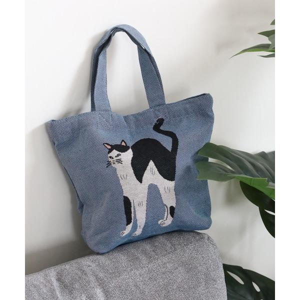 トートバッグ ワンワン＆にゃー トートバッグM レディース