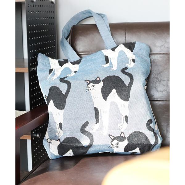 トートバッグ ワンワン＆にゃー トートバッグ レディース