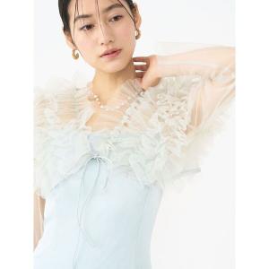 ドレス LADYチュールボレロキャミワンピースの商品画像