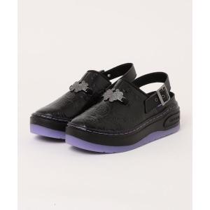 コンバース スニーカー CONVERSE コンバース WEAPON PLTS CLG OX / ANNA SUI ウエポン PLTS CLG OX / アナ スイ 33702710 BLACK/PURPLE レディース