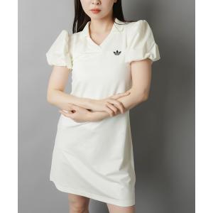 ワンピース 「adidas/アディダス」ボリュームスリーブポロワンピース