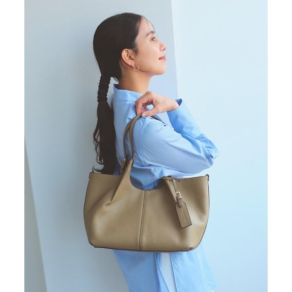 トートバッグ 「TREASURE TOPKAPI」ソフトレザー センターステッチ 2way トートバ...