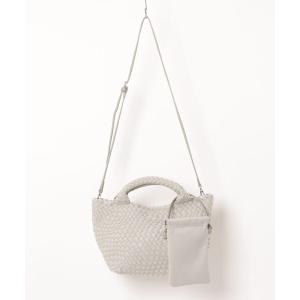 トートバッグ HERB/Intrecciato Tote Bag with 2Way Pouch/ツーウェイポーチ付きトートバッグ レディース メンズ