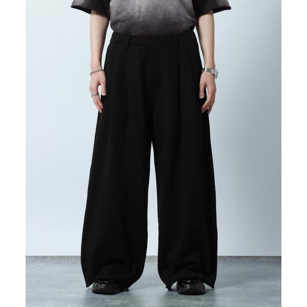 スウェットパンツ ジャージ Design Cut Straight Wide Sweat Pants...