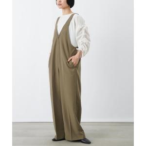 サロペット オーバーオール LC/LLL ジップサロペット レディース