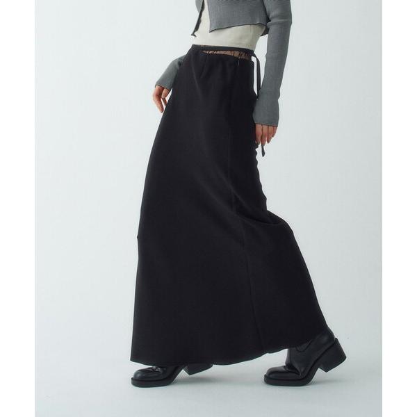 スカート 「ReRe」easy−fit long skirt