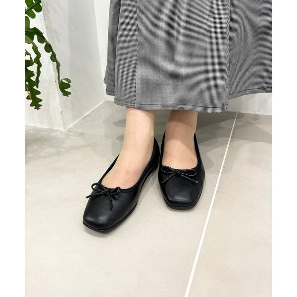 「ORiental TRaffic」 フラットパンプス 34 ブラック レディース