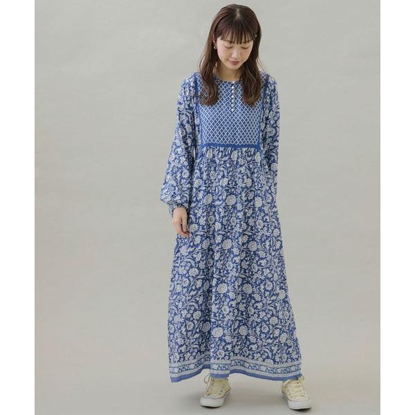 「URBAN RESEARCH Sonny Label」 長袖ワンピース FREE ブルー レディー...