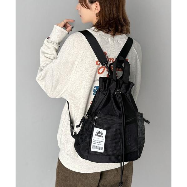 「Java」 リュック ONE SIZE ブラック レディース