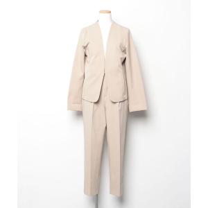 「haco!」 セットアップ LARGE ベージュ レディース