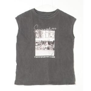 「titivate」 半袖Tシャツ M グレー レディース