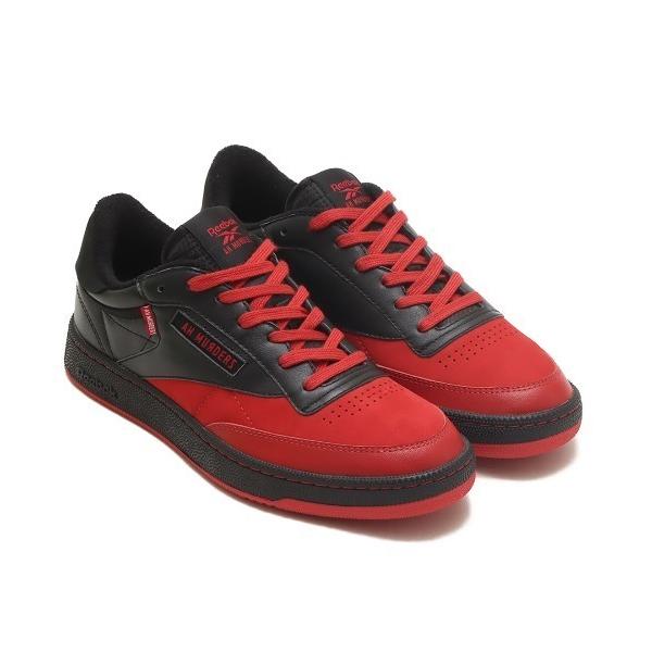 「Reebok」 ローカットスニーカー 24.0cm ブラック メンズ