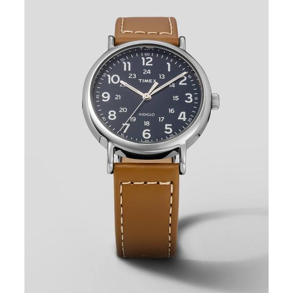 「TIMEX」 アナログ腕時計 FREE ブルー メンズ