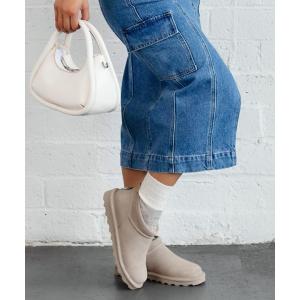 「BEARPAW」 ブーツ US7 グレー レディース