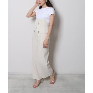 「Re.Verofonna」 オーバーオール MEDIUM アイボリー レディース