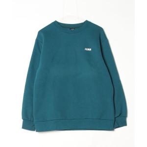 「FCMM」 スウェットカットソー MEDIUM ダークグリーン メンズ