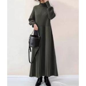 「CADBURY」 ドッキングワンピース SMALL カーキ レディース