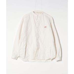 「DANTON」 長袖シャツ 42 ホワイト メンズ