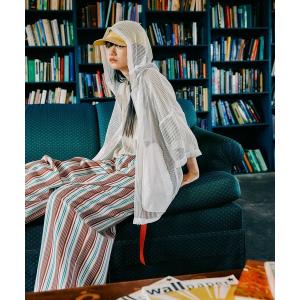 「niko and...」 ジップアップパーカー LARGE ホワイト レディース