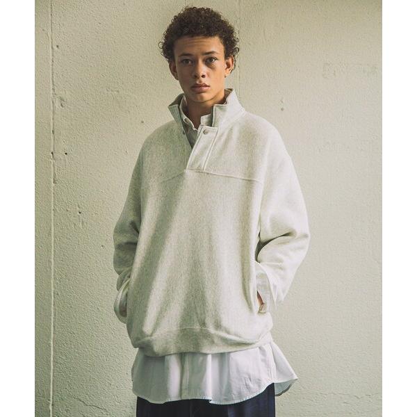 「Champion」 スウェットカットソー MEDIUM グレー メンズ