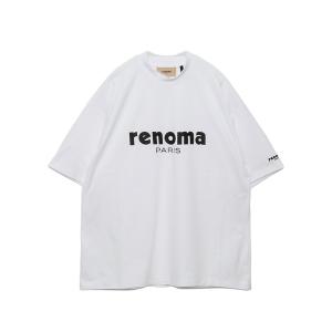 「renoma PARIS」 半袖Tシャツ L ホワイト メンズ