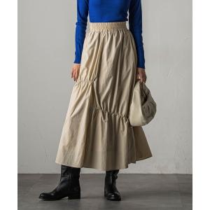 「socolla」 スカート M ベージュ レディース