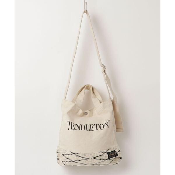 「PENDLETON」 ショルダーバッグ - ホワイト レディース