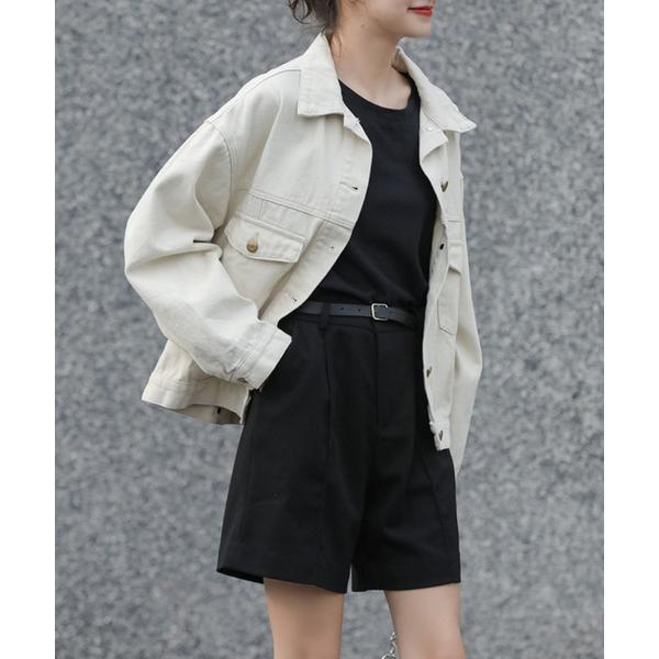 「by muni:r」 ショートパンツ MEDIUM ブラック レディース