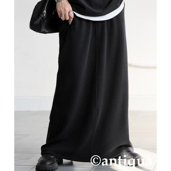 「antiqua」 スカート R ブラック レディース