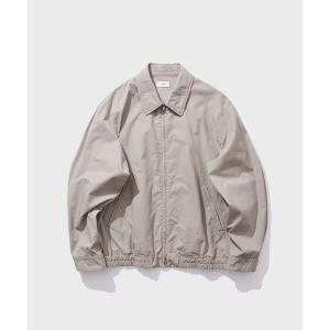 ブルゾン アウター 「ATON / エイトン」LIGHT TC GABARDINE WASHED HARRINGTON JACKET メンズ