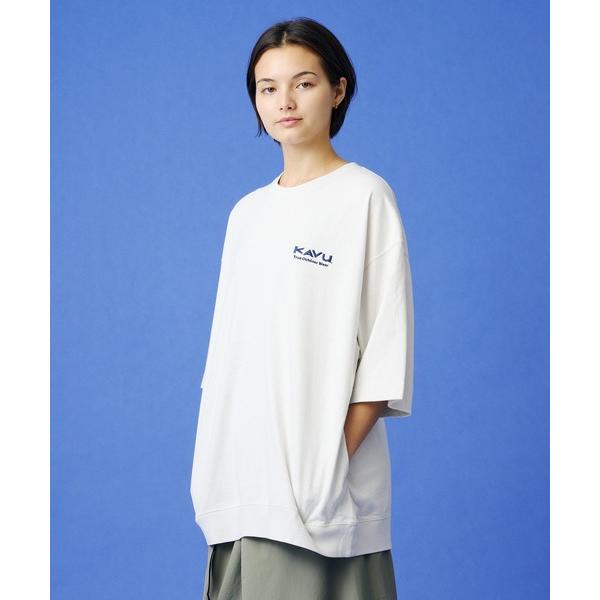 tシャツ KAVU/カブー Chemical Wash Tee/ケミカルウォッシュTシャツ メンズ ...