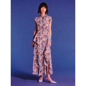 ワンピース 「LILY BROWN×KEITA MARUYAMA」ボタニカルチェリー柄ワンピース