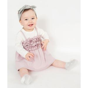 ベビー服 ロンパース 胸フリルカバーオールの買取情報