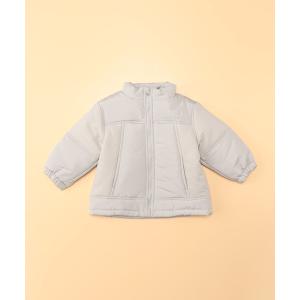 ベビー タフタ×スエードタッチ 中綿ブルゾン(ベビーサイズ)