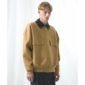 セーター ニット 「CULLNI/クルニ」別注 BIG POCKET ZIP UP KNIT JACKET メンズ