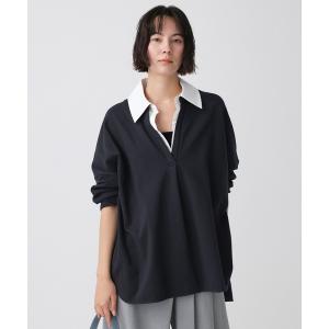 tシャツ シャツドッキングカットソー レディース