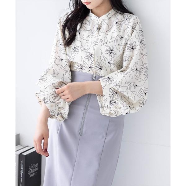 ブラウス シャツ マルチスリーブ長袖ブラウス「オフィスカジュアル 着回し抜群 大人」 レディース