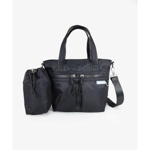 トートバッグ ボトルホルダーポーチ付き2wayトートバッグ レディース