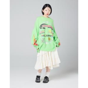 tシャツ 「8」「it」「Little Sunny Bite」sponsor thermal long tee レディース メンズ