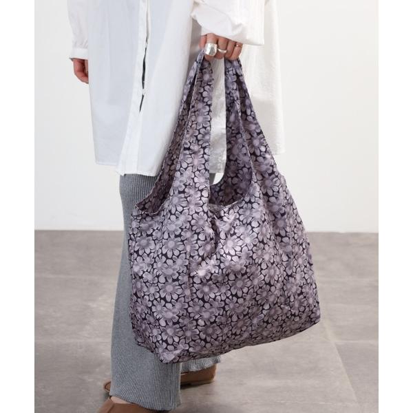 トートバッグ デイジー柄 ナイロン トートバッグ レディース