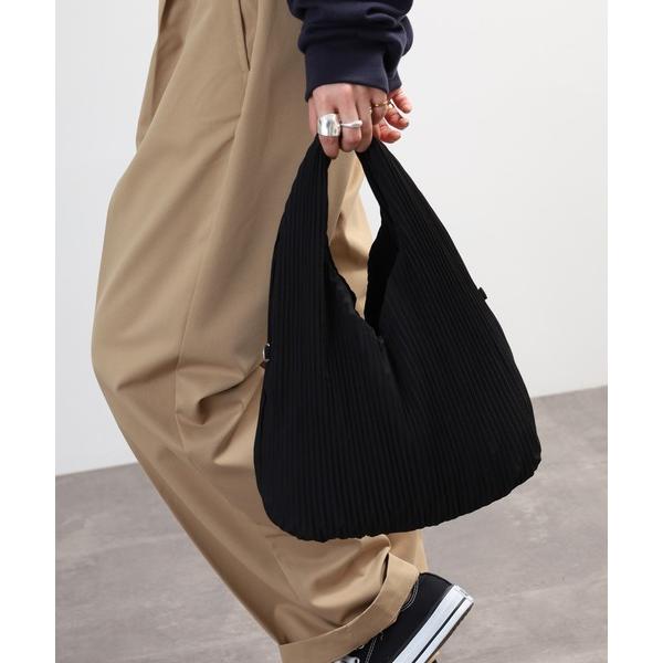 トートバッグ プリーツ ワンハンドル トートバッグ レディース