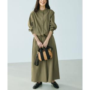 セットアップ リブ　イン　コンフォート　ことりっぷコラボ　旅も日常も心地よく　ＵＶカット＆撥水セットアップ「カーキ」 レディース