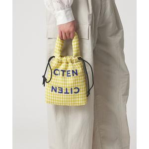 ショルダーバッグ バッグ 「CITEN」パデッドギンガムキンチャク レディース