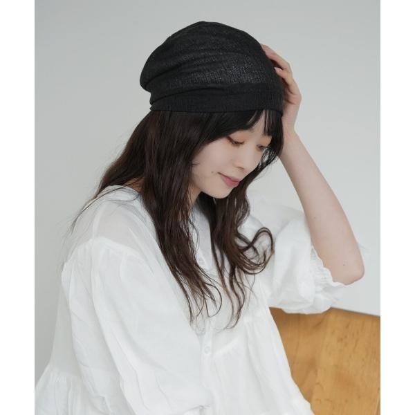 ニット帽 ニットキャップ 接触冷感 メッシュビーニー / 薄手 サマーニット 医療用帽子 レディース...